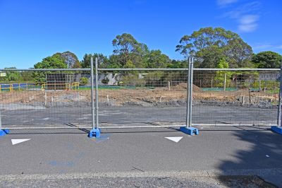 Commercial Fence Construction