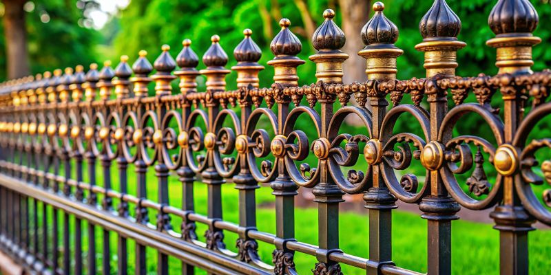 Wrought Iron Fence Installation