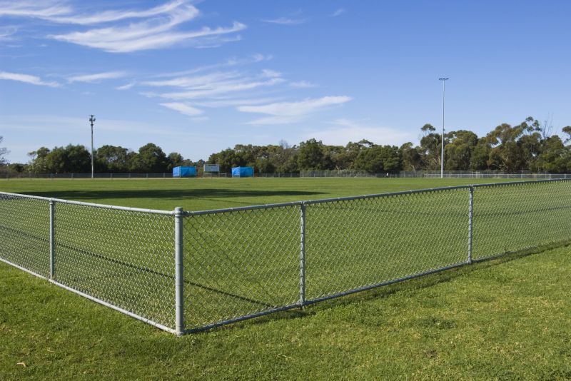 Completed Chain-Link Fence
