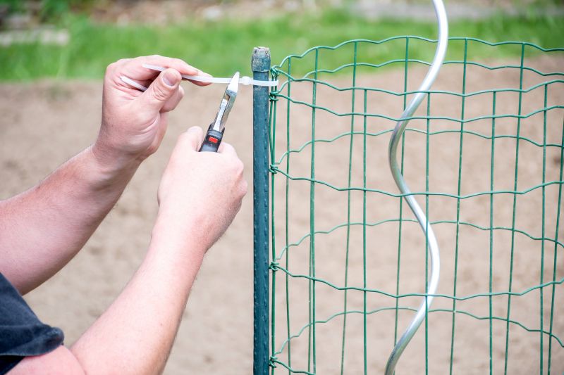 Cyclone Fence Repair detail